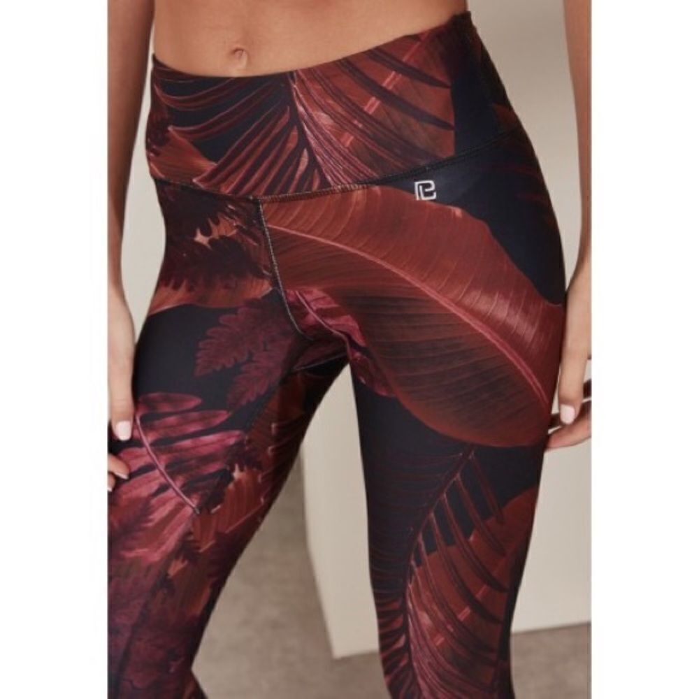 BODY LANGUAGE SCULPT LEGGING Fall Print BNWT - Picture 3 of 3